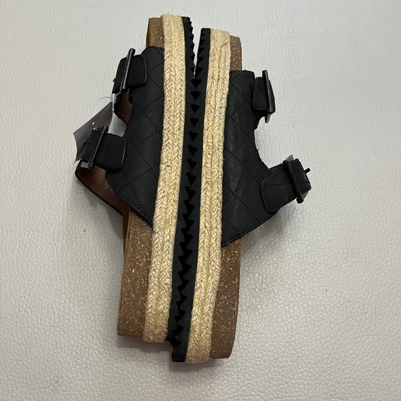 Barbour Pamela Espadrille Leather Sandals - Women UK 8/ US 10/ EU 41 - Picture 7 of 9